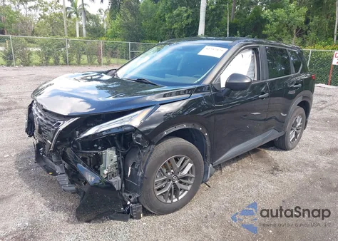 2021 Nissan Rogue S Fwd from USA, damaged, VIN 5N1AT3AA2MC796366